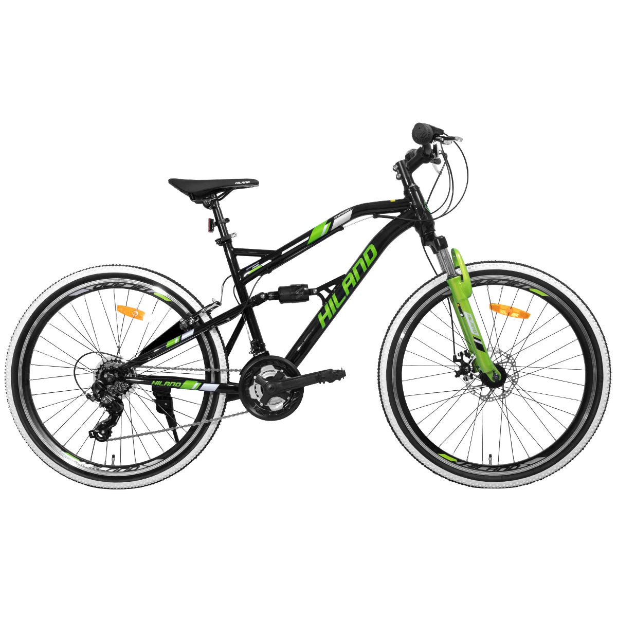 HILAND 26 Inch 21 Speed Aluminum Frame Mountain Bike Bicycle V-Brake