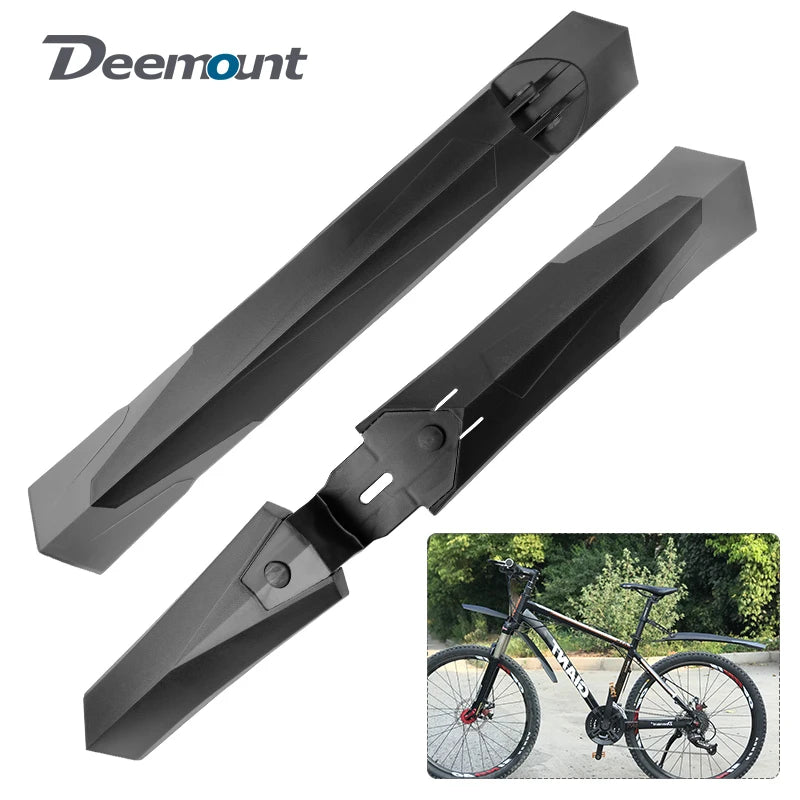Deemount 1 Pair New Bicycle Mudguard Mountain 26 27.5 29 inch Bike Mud Wings Front/Rear Fender