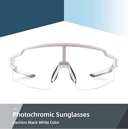 ROCKBROS Half Frame Photochromic UV400 Sport Cycling Glasses