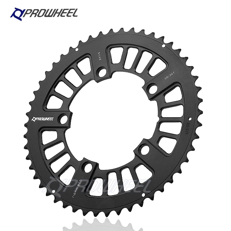 PROWHEEL Road Bicycle Chainring 110/130BCD 34/39/50/53T Sprocket