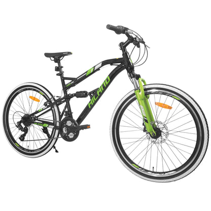 HILAND 26 Inch 21 Speed Aluminum Frame Mountain Bike Bicycle V-Brake