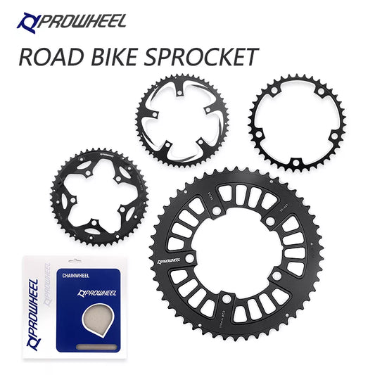 PROWHEEL Road Bicycle Chainring 110/130BCD 34/39/50/53T Sprocket