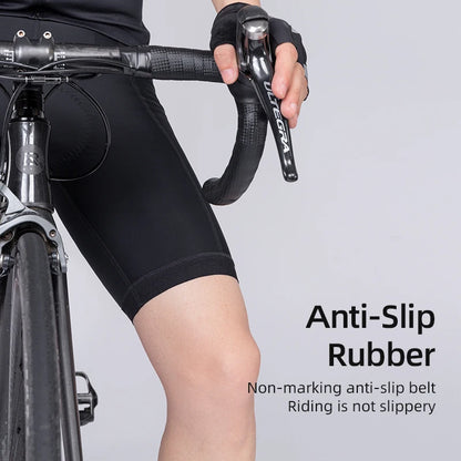 ROCKBROS Summer Cycling Shorts Breathable Bicycle Shorts Tights MTB Road Sport Bike Trousers Shockproof Sponge Pad Bike Shorts