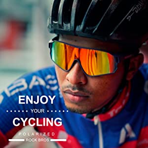 ROCKBROS Polarised Cycling Sport UV400 Sunglasses