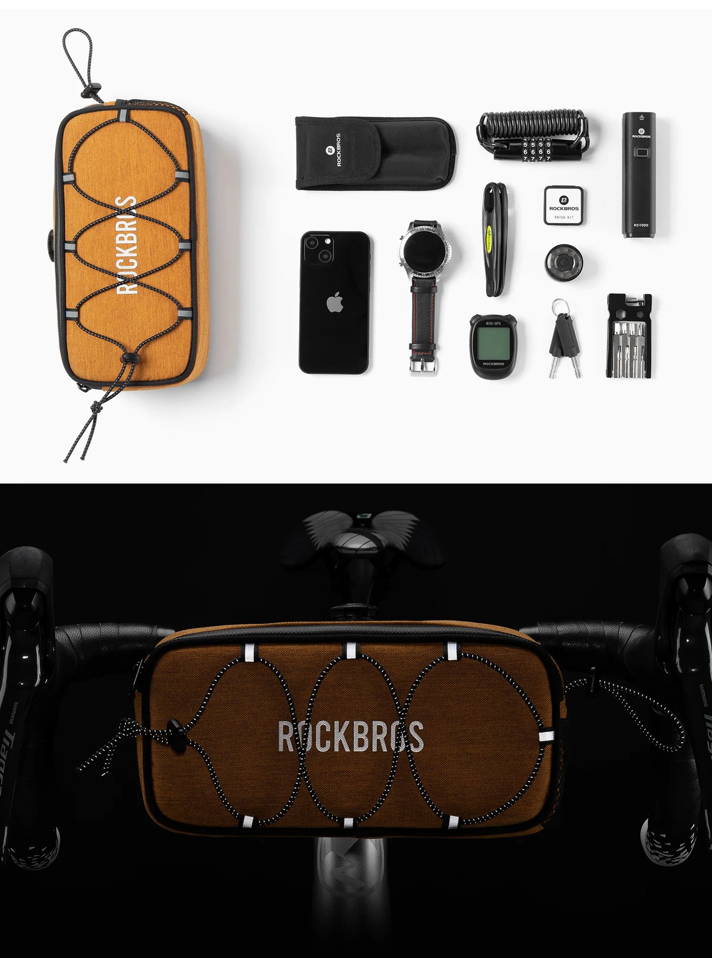 ROAD TO SKY BIKE Handlebar Square Bag