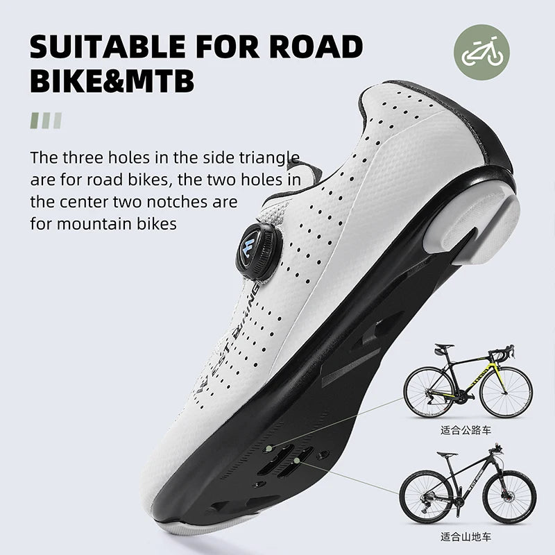 Mountain Bike Shoes Hole Road Cleats 3-hole Cleat Cycling Shoes