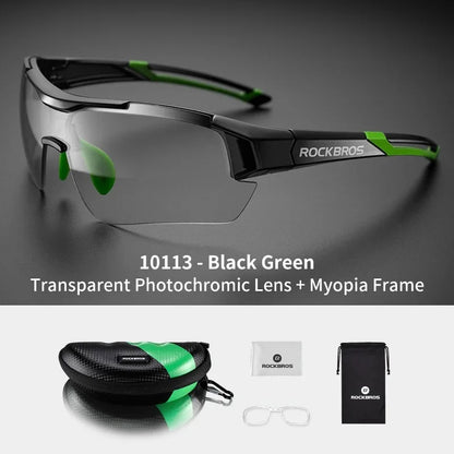 ROCKBROS Ultralight Photochromic Cycling Sunglasses