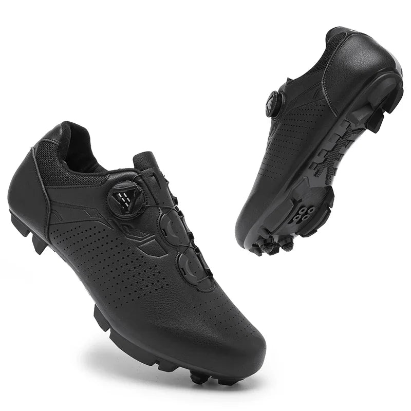 Men MTB Cycling Shoes Sneakers Self-Locking Road Bicycle Shoes Exercise Bikes Sneakers Women Cleats Clip Cycle Training Shoes