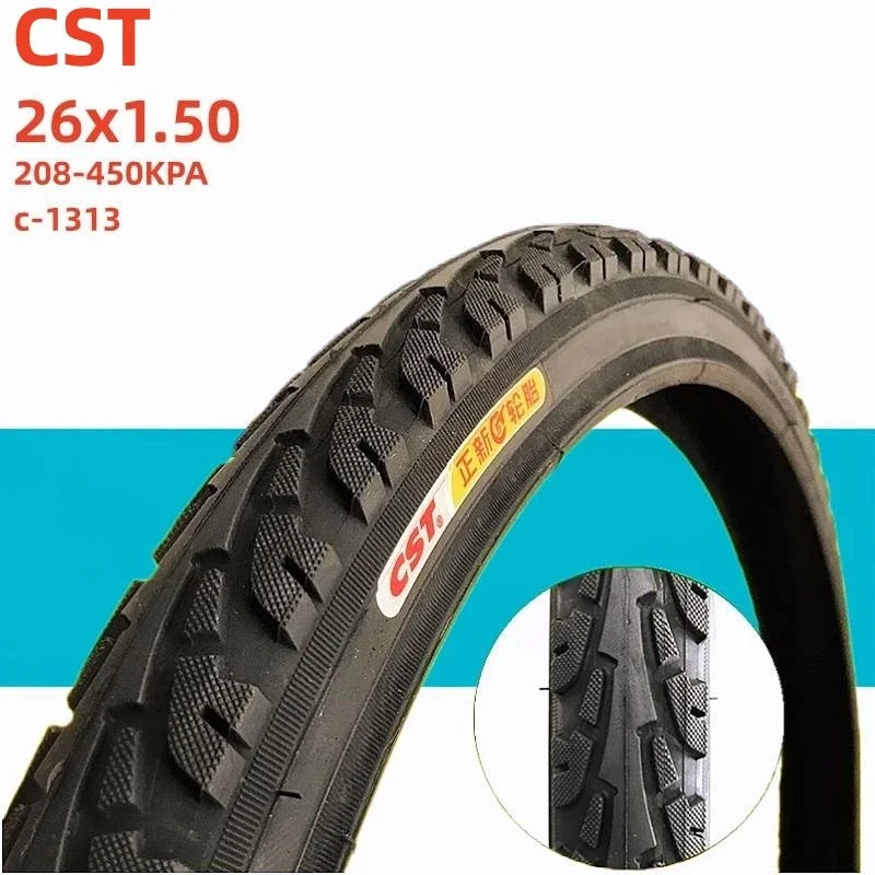 CST 26×1.50 Hybrid Bike Tire – 26 Inch Bicycle Tire (40-559) | Velozzo