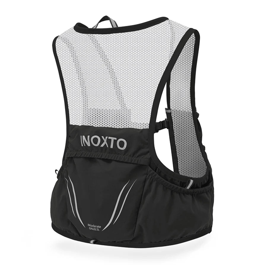 Inoxto Unisex Lightweight Running Backpack Hydration Vest for Marathon Hiking Bicycle Portable Sports Gear Polyester