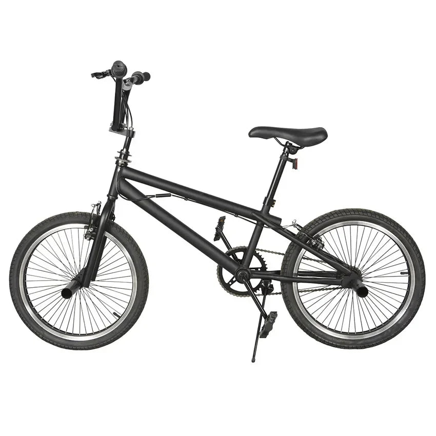 Unisex 20 Inch Freestyle BMX Bicycle RSD-BMX-AD09 Single Speed with V Brake/Disc Brake Aluminum Frame Durable Steel Pedals