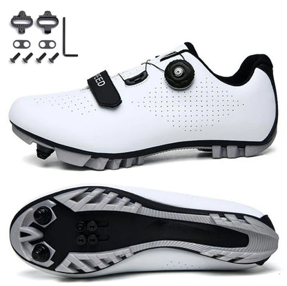 Women Flat Speed Sneakers Ultralight Men Mountain Bike Shoe  Self-Locking Bicycle Cleat Shoes Road Cycling Sneaker MTB Shoes