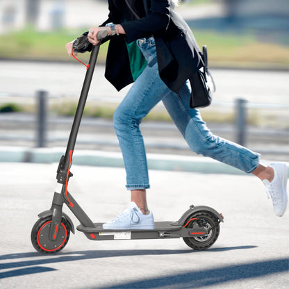 AOVOPRO ES80 Adult Electric Scooters 350W, 31km/h, Smart APP, Folding Scooter For Work, Aluminum Alloy, Long Battery Life