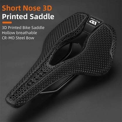 WEST BIKING 3D Printed Bicycle Saddle MTB, road bike racing, triathlon, and enduro cycling.