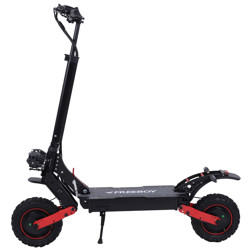 FREEBOY H6 2400W Dual Motor Electric Scooter – 48V 21Ah Battery, 37 MPH Top Speed, 34-Mile Range & Foldable Off-Road Design