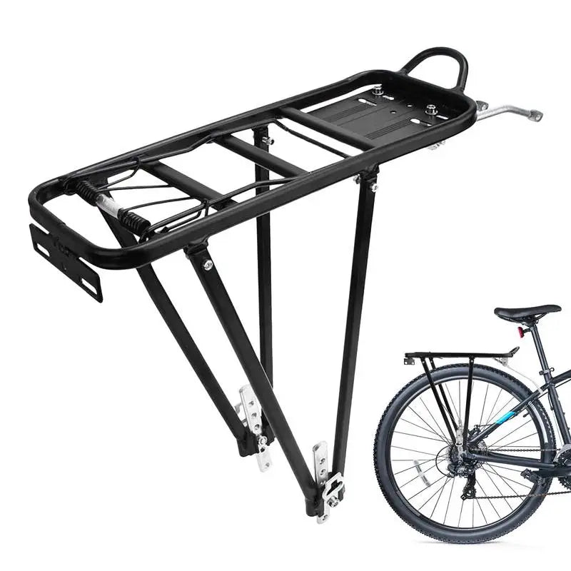 Universal Aluminum Bike Cargo Rack – Rear Luggage Carrier