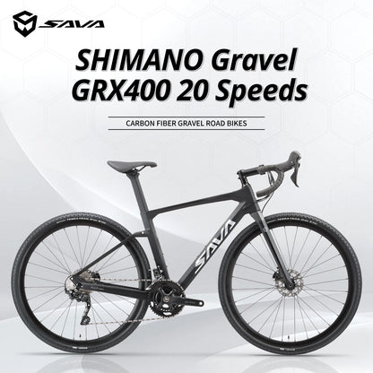 SAVA Hulk  GRX-400  Gravel bike with SHIMANO GRX400  20S Speed T800 carbon fiber