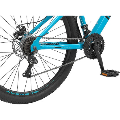 Grafton Mountain Bike for Adult and Youth Men and Women, 24/26 / 27.5-Inch Wheel Options, 21-Speed Trigger Shifter, Aluminum