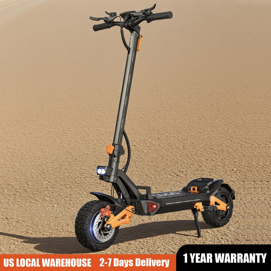 FREEBOY 6000W Dual Motor Electric Scooter 50mph 60V 30Ah Scooter 11'' Off-Road Tires 55 Mile Range Sport Folding for Adults