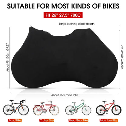 WEST BIKING Bicycle Protection Cover MTB Road Bike Frame Full Dust-proof Cover Crankset Chain Wheel Protector