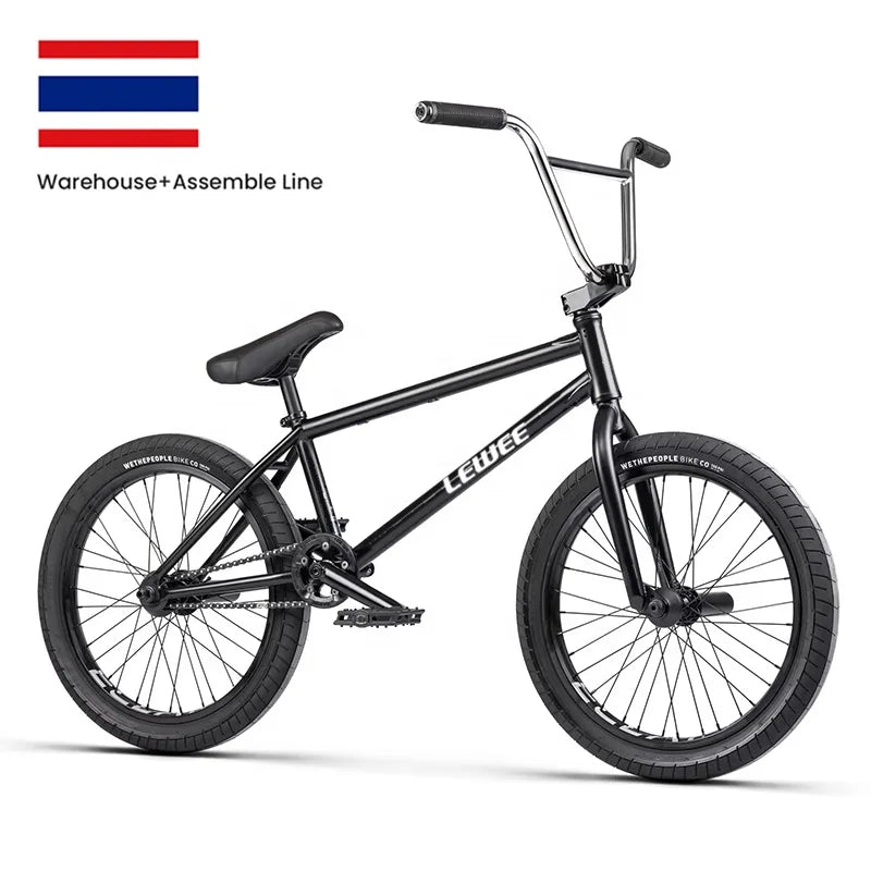 YTYIN LEWEE 20" Chromoly Freestyle BMX Bike – Full CrMo Frame, Sealed Hubs & 3-Piece Crank