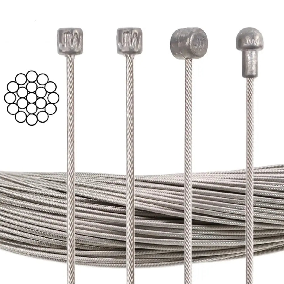 Stainless Steel Bike Shifter Brake Cable Set MTB Road Bike Front Rear Derailleur Shift Brake Inner Cable for Bicycle
