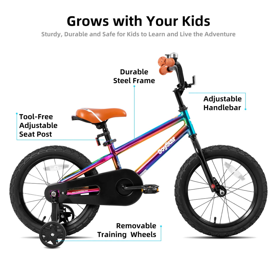 Kids Bike with Training Wheels 12-18 Inch – Boys & Girls Ages 2-9
