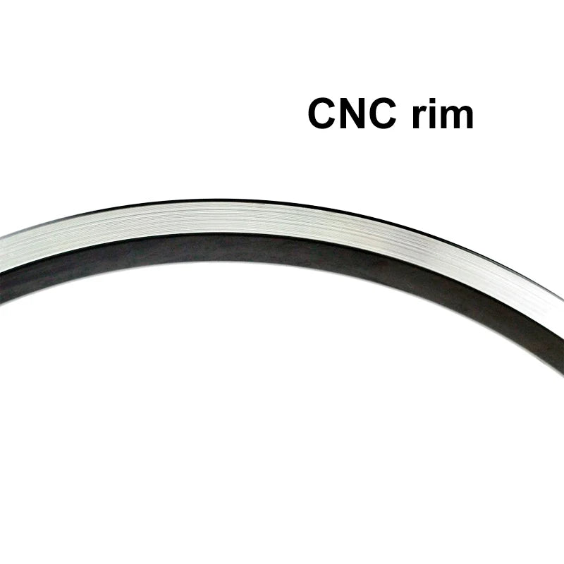 High Quality 16x1-3/8 CNC Small Wheel Bike Rim 16/20/24/28/32/36 Holes Black Silver 349 Rims For Bicycle Can Customized