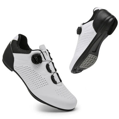 Men MTB Cycling Shoes Sneakers Self-Locking Road Bicycle Shoes Exercise Bikes Sneakers Women Cleats Clip Cycle Training Shoes