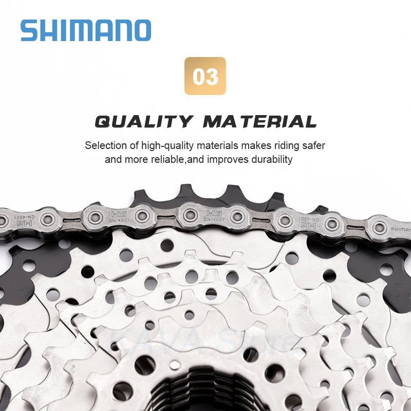 Shimano 6/7/8/9/10 Speed Bicycle Chain CN4601 HG53 HG71 HG40 6 7 8 MTB Chain 112/114 Links Road Mountain Bike Chains