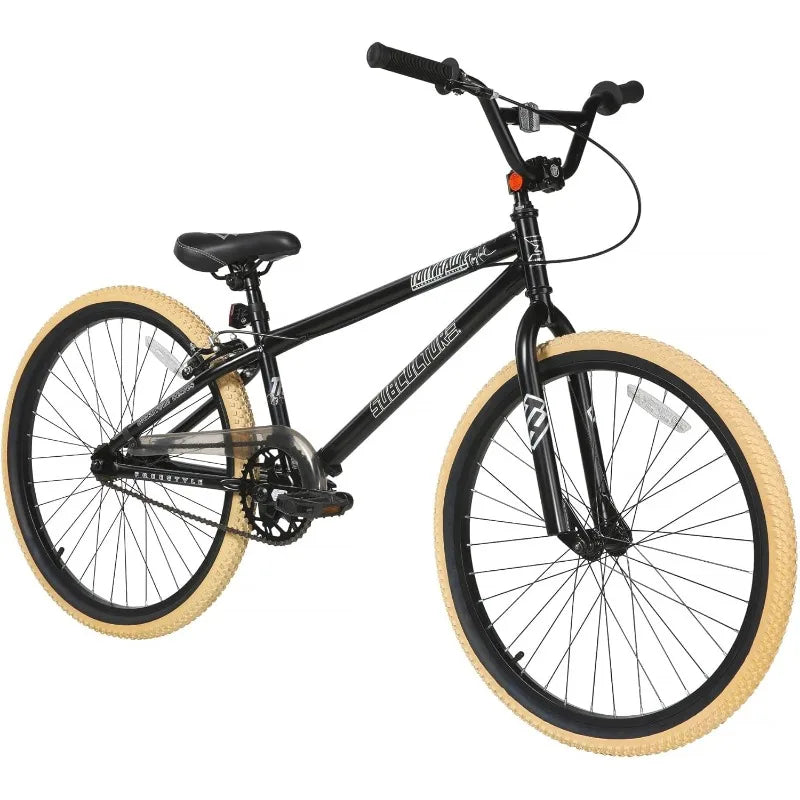 Dynacraft Tony Hawk BMX Bike 18-24 Inch Dual Disc Brake High-Performance Durable Unisex Metal Frame for Kids & Teens Learning Tricks