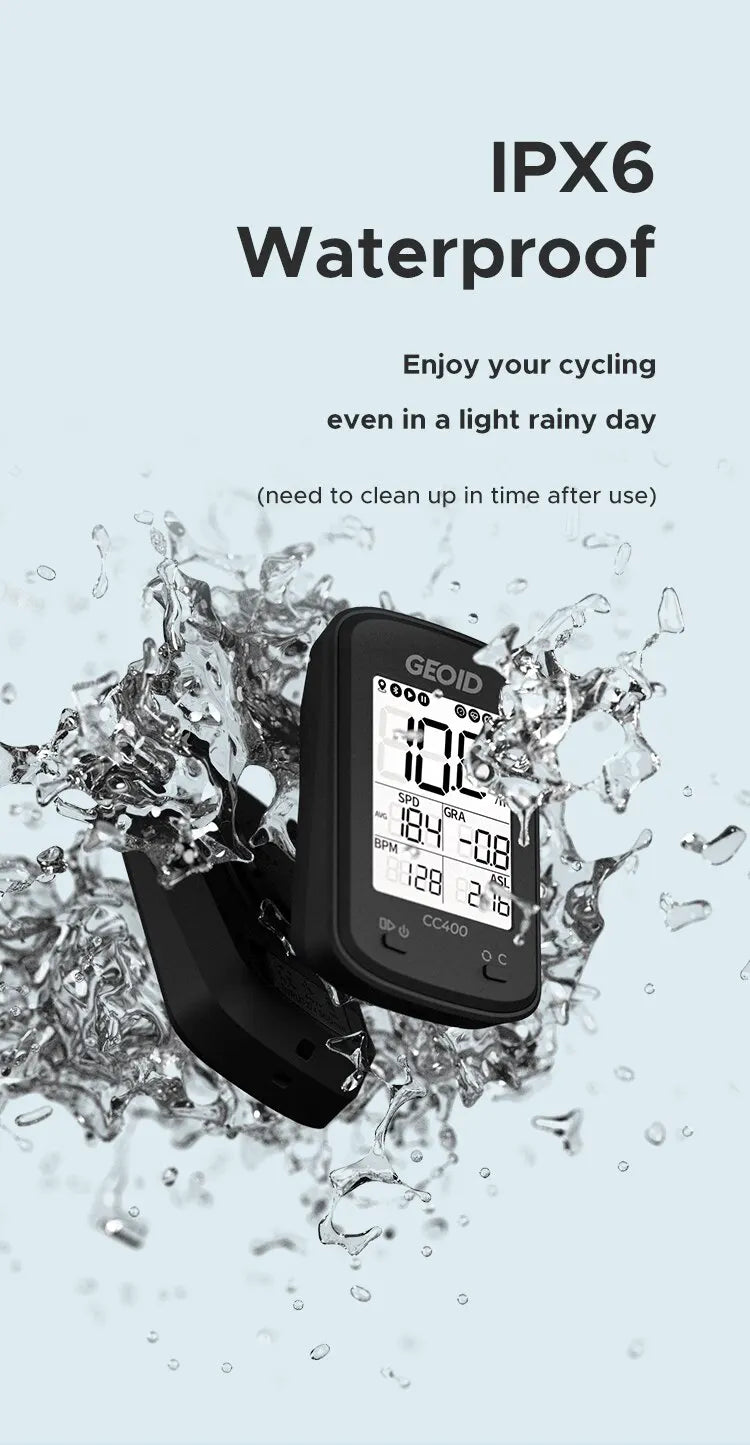 GEOID CC400 Smart GPS Bike Computer