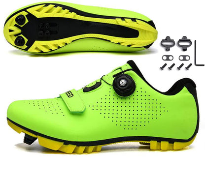 Women Flat Speed Sneakers Ultralight Men Mountain Bike Shoe  Self-Locking Bicycle Cleat Shoes Road Cycling Sneaker MTB Shoes