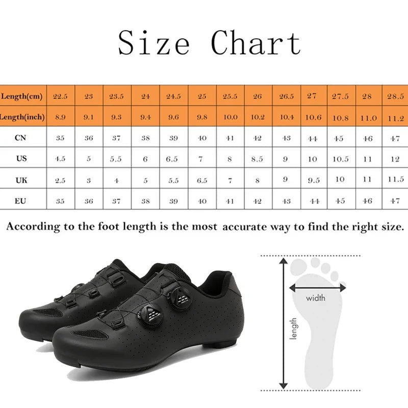 ANNPOTS Men and Women Speed Cycling Sneaker SPD Mountain Bike Footwear Bicycle Shoe MTB Racing Shoes Women Flat Route Cleat Road Bike Shoe