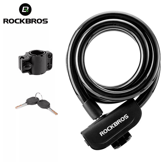 ROCKBROS Bicycle Lock Portable Anti-theft Ring Lock