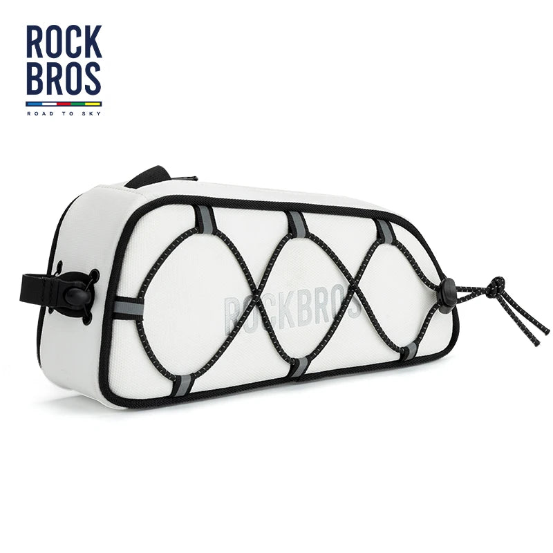 ROCKBROS ROAD TO SKY Bike Bag High Capacity Cycling Front Tube Bag Long Distance Bicycle Bag Riding Head Beam hanger Bag