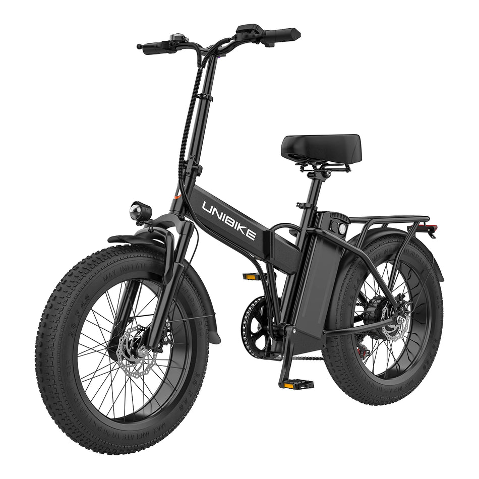 Aairsk F1 Pro 748W Peak Electric Bike – 20" Fat Tire E-Bike 48V 15Ah Battery