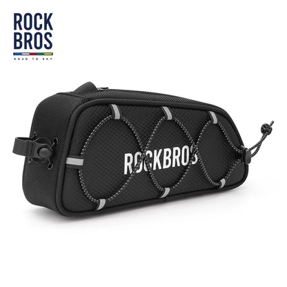 ROCKBROS ROAD TO SKY Bike Bag High Capacity Cycling Front Tube Bag Long Distance Bicycle Bag Riding Head Beam hanger Bag