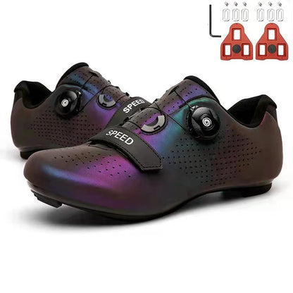 Women Flat Speed Sneakers Ultralight Men Mountain Bike Shoe  Self-Locking Bicycle Cleat Shoes Road Cycling Sneaker MTB Shoes