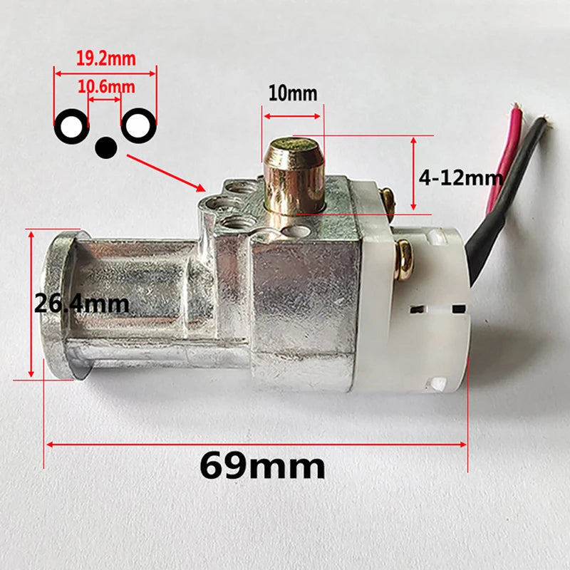 1 Set Bigger Head Type Electric Bicycle Ignition On/Off Key Switch Heavy Load E-bike Li-ion Battery Casing Lock