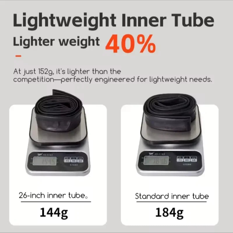CST Ultralight 700C Road Bike Inner Tube – Presta Valve 48mm, 60mm & 80mm | Velozzo