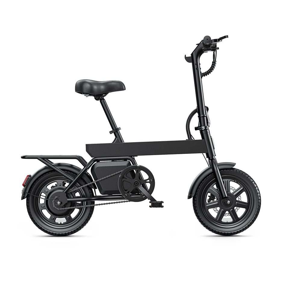 REGALANGEL B20MINI 36V 7.8Ah Electric Bike – 14” Compact Adult City Commuter E-Bike with 250W Motor