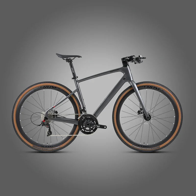 TWITTER GRAVEL V1 - PB (Hybrid) - RS LTWOO 24 Speed - Carbon Fiber Gravel Bike