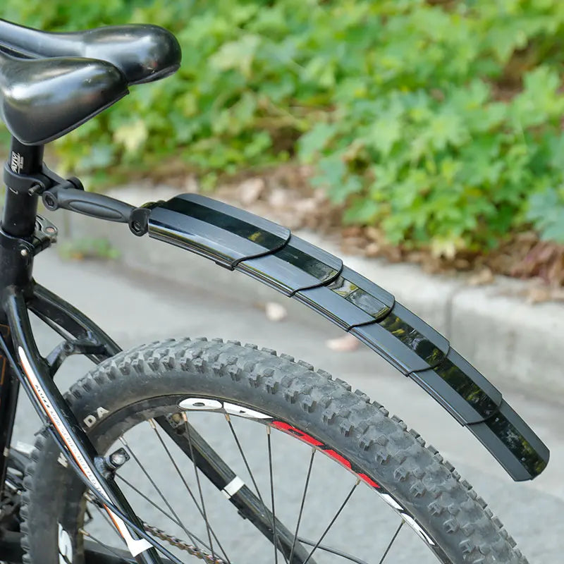 MTB Bicycle Mudguard Telescopic Folding Fender 24 26 27.5 29 inch Mud Wings Front/Rear Wheel Bike