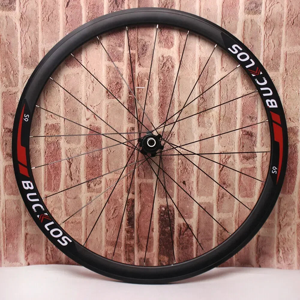 BUCKLOS 700C 40mm Road Bike Wheelset – Quick Release 24H - Only Rear - Road Bike Wheelset