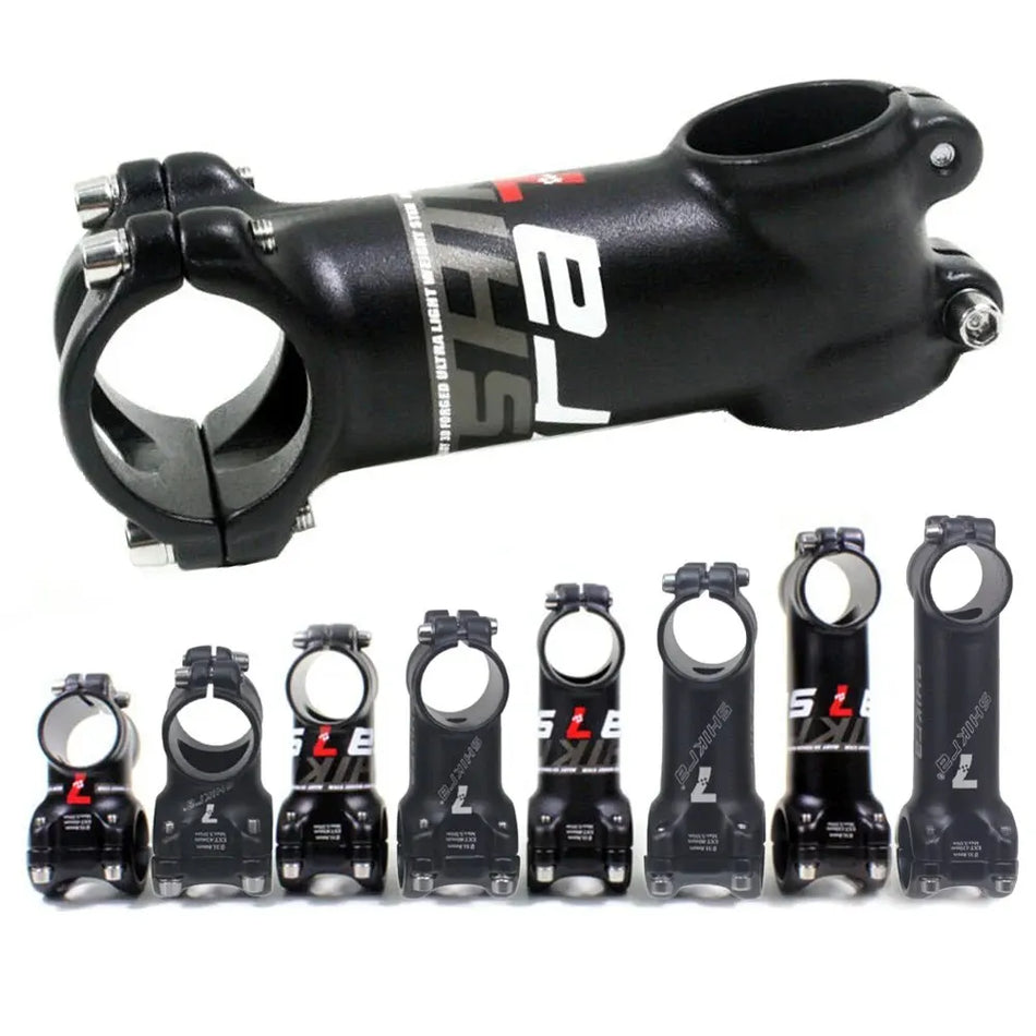 Shikra Ultralight Bicycle Stem 31.8mm Handlebar Mountain Road Bike Adjustable Angle Clamp Diameter 28.6mm Available in Multiple Lengths