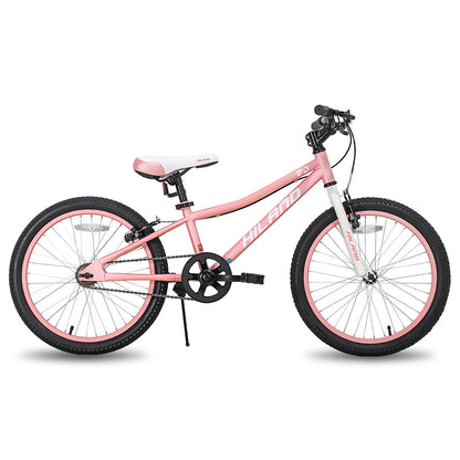 HILAND Children 20 inch wheel single speed  Bike MTB and Road Bike with front and rear V-brake