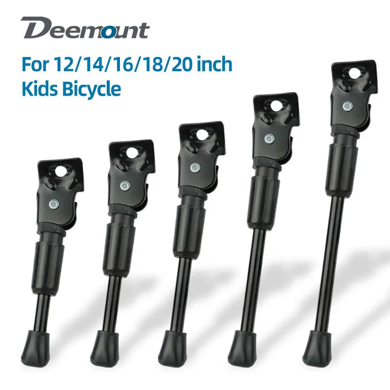DEEMOUNT Kids Bike Kickstand for 12/14/16/18/20 Inch Bicycles