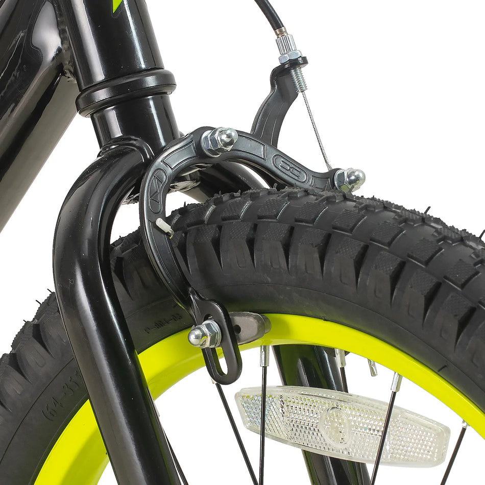 JOYSTAR NEOS Kids Bike for 7-12 Years Old Boys and Girls, 20 Inch Kids Mountain Bike with Training Wheels and Handbrake