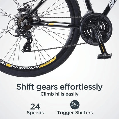 Schwinn GTX Comfort Adult Hybrid Bike, Men and Women, Dual Sport Bicycle, 700c Wheels, Step-Through